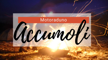 Motoraduno Accumoli: tendata tra monti e neve