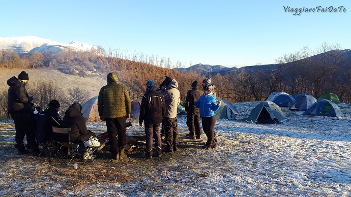 buongiorno campeggio moto tendata accumoli