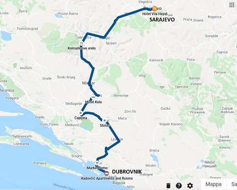 PRIMA TAPPA BALCANI