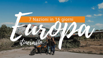 Itinerario low cost Europa: 7 NAZIONI in 16 giorni
